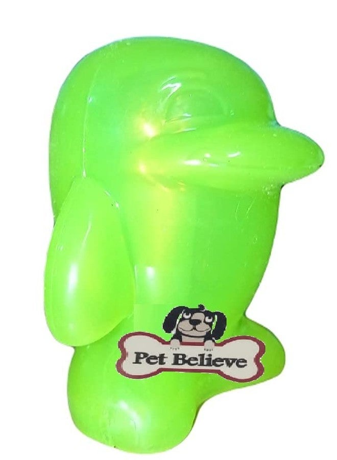 Pet Believe Non-Toxic Rubber Dumbbell Shaped Chew Toy for Dogs & Puppies - Pack of 1 (Color May Vary) - Image 3